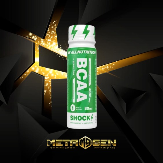 Allnutrition BCAA + Green Tea Shock 80 мл на супер цена BCAA