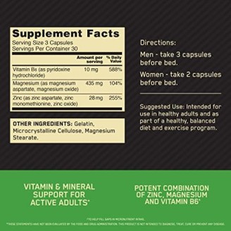 Optimum Nutrition ZMA 90 caps на супер цена ZMA