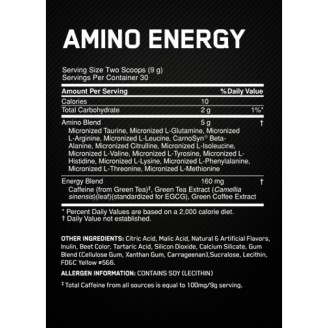 Optimum Nutrition Essential Amino Energy 558 гр / 62 дози на супер цена Комплексни аминокиселини