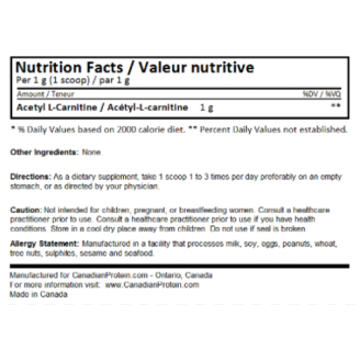MyProtein Acetyl L-Carnitine 500 гр на супер цена Л Карнитин