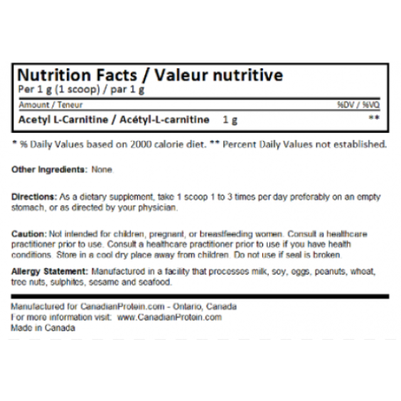 MyProtein Acetyl L-Carnitine 500 гр на супер цена Л Карнитин
