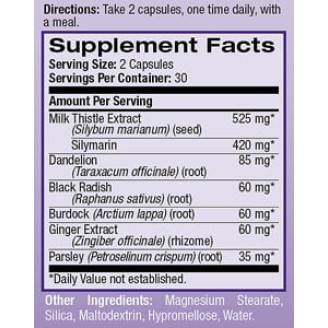Natrol Milk Thistle Advantage 525 мг 60 таблетки  на супер цена Хранителни добавки за черен дроб