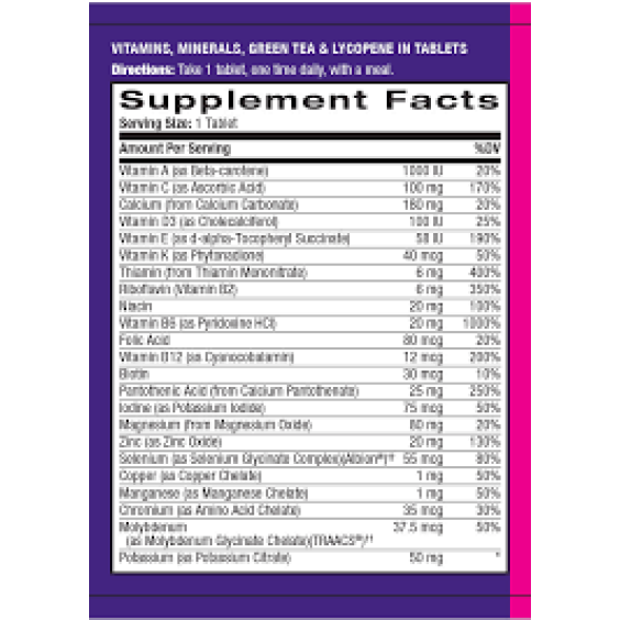 Natrol Multiple For Men Multivitamin / 90 таблетки на супер цена Витамини за мъже