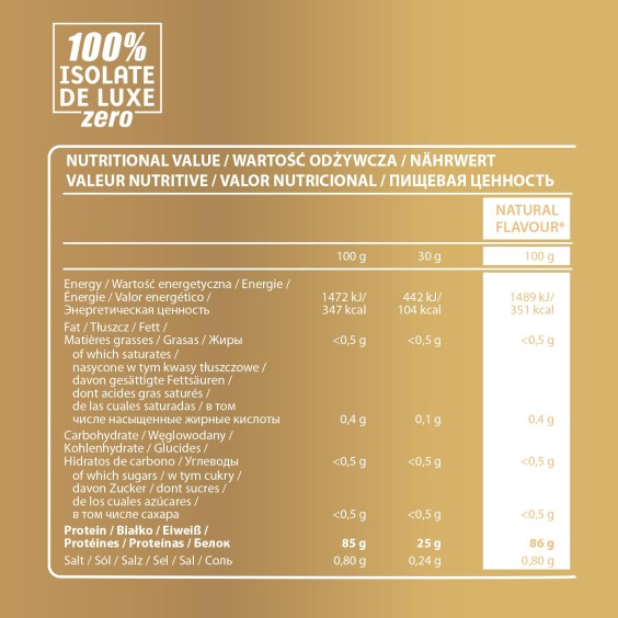 ACTIVLAB 100% Isolate De Luxe Zero 700 гр, 23 дози. на изгодни цени ACTIVLAB 100% Isolate De Luxe Zero 700 гр, 23 дози. на супер цена Протеини