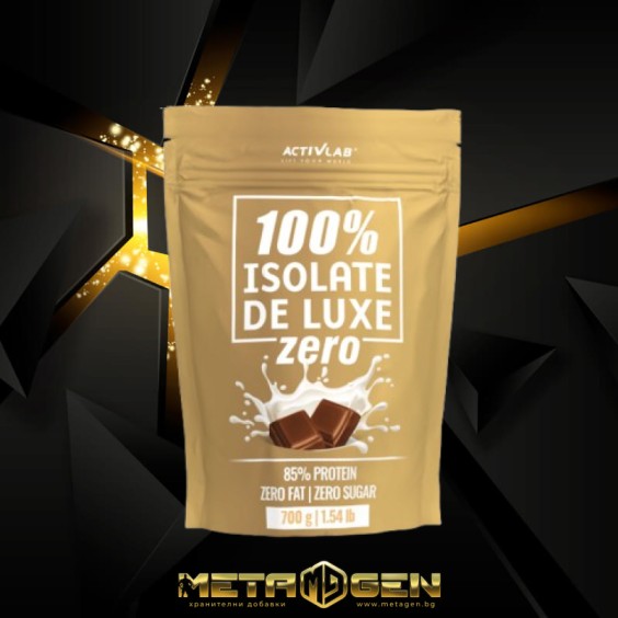 ACTIVLAB 100% Isolate De Luxe Zero 700 гр, 23 дози. на изгодни цени ACTIVLAB 100% Isolate De Luxe Zero 700 гр, 23 дози. на супер цена Протеини