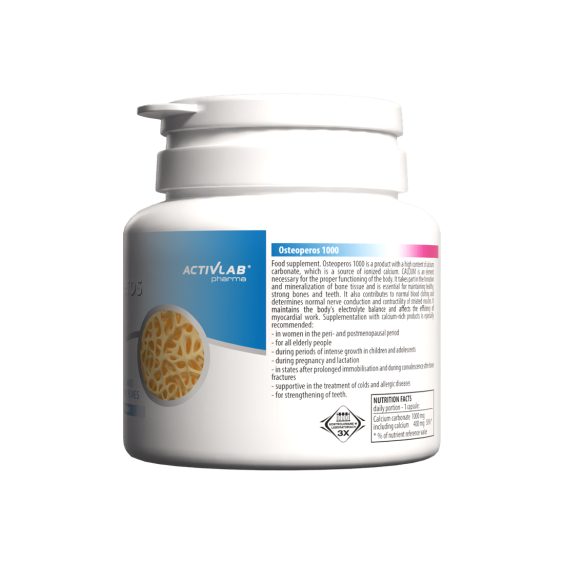 ACTIVLAB Osteoperos 1000 100 капсули, 100 дози. на изгодни цени ACTIVLAB Osteoperos 1000 100 капсули, 100 дози. на супер цена Минерали