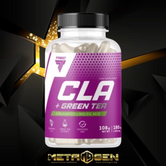 TREC NUTRITION CLA + Green Tea / 180 Caps на супер цена CLA