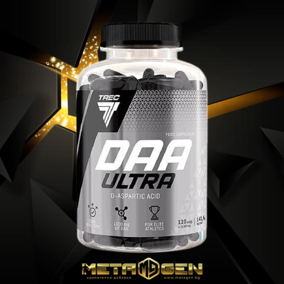 TREC NUTRITION DAA Ultra / 120 Caps на супер цена D Aspartic Acid