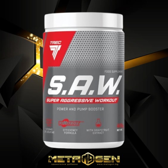 TREC Nutrition S.A.W. Powder - 400 gr на изгодни цени TREC Nutrition S.A.W. Powder - 400 gr на супер цена Азотни бустери / напомпващи