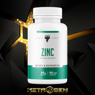 TREC Nutrition Zinc Gluconate 15 mg / 90 Caps на супер цена Калций, Магнезий, Цинк