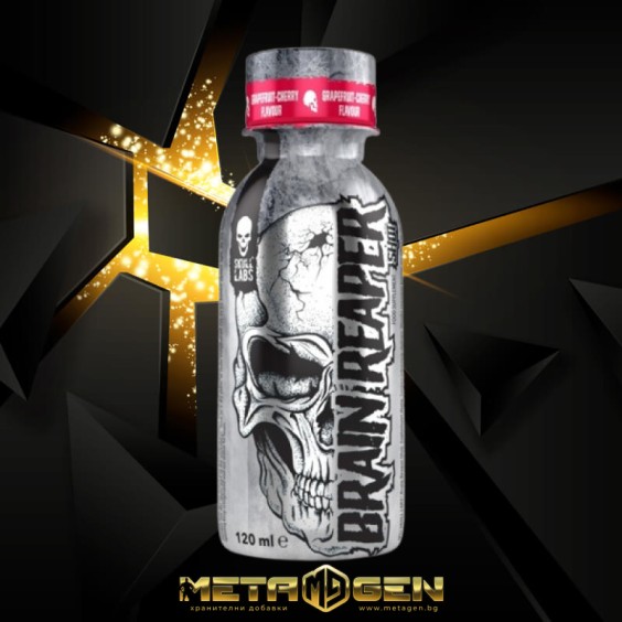 Skull Labs Brain Reaper Shot / Thermogenic Pre-Workout shot 120 мл на изгодни цени Skull Labs Brain Reaper Shot / Thermogenic Pre-Workout shot 120 мл на супер цена Азотни бустери / напомпващи