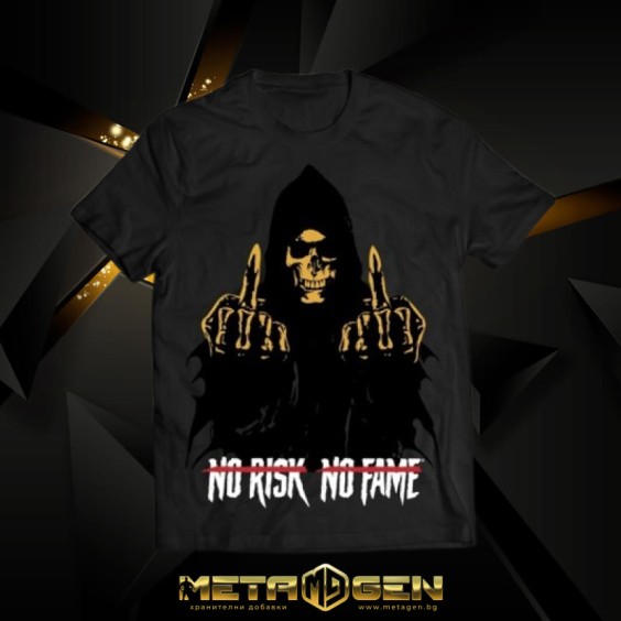 Skull Labs T-Shirt | Black-Gold  на супер цена Фитнес облекло и спортни дрехи