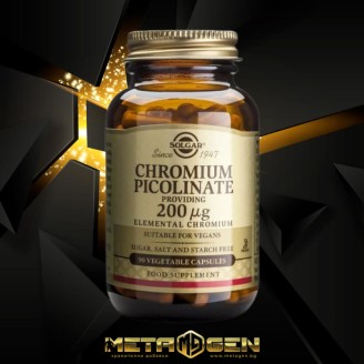 Solgar Chromium Picolinate 200 mcg, 90 vcaps Solgar Chromium Picolinate 200 mcg, 90 vcaps на супер цена Хром пиколинат