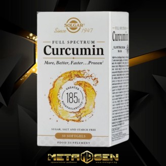 Solgar Full Spectrum Curcumin 30 гел капсули на супер цена Куркумин 