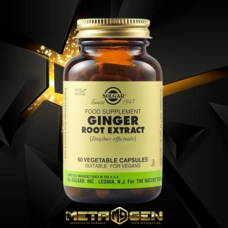 Solgar Ginger Root Extract 60 капсули на супер цена Антиоксиданти