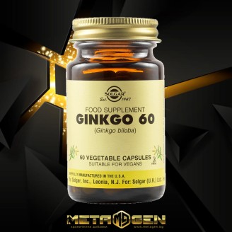 Solgar Ginkgo Biloba Leaf Extract 60 капсули на супер цена Здраве и тонус