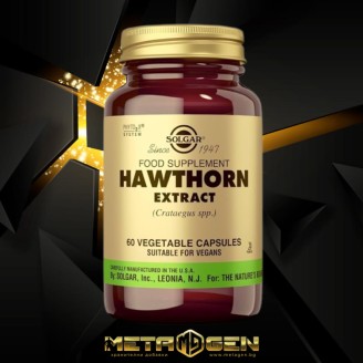 Solgar Hawthorne Herb Extract 60 капсули на супер цена Хранителни добавки за сън