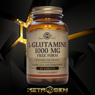 SOLGAR L-Glutamine 1000 мг / 60 таблетки на супер цена Глутамин 