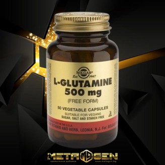 Solgar L-Glutamine 500 мг / 50 капсули на супер цена Глутамин 