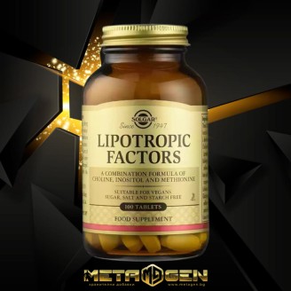 SOLGAR LIPOTROPIC FACTORS 100 TABLETS на супер цена Хранителни добавки за черен дроб