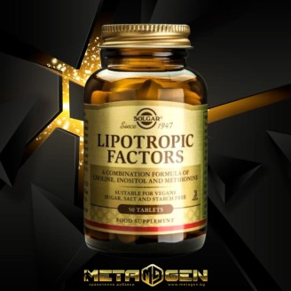 Solgar Lipotropic Factors 50 таблетки на супер цена Фет бърнъри