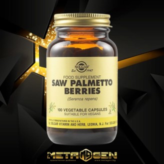 Solgar Saw Palmetto Berries 100 капсули на супер цена Хранителни добавки за простатата