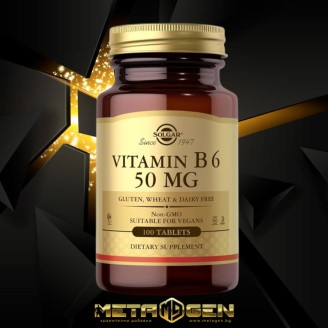 Solgar Vitamin B6 50 mg Tablet, 100 tabs на супер цена Витамин B