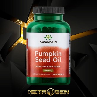 Swanson Pumpkin Seed Oil 1000 мг / 100 гел капсули на супер цена Здраве и тонус