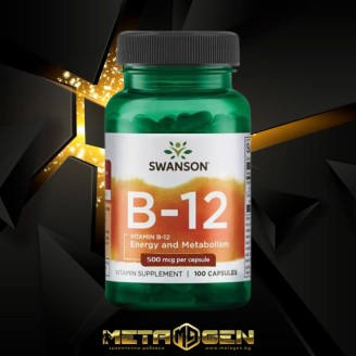 Swanson Vitamin B-12 100 капсули на супер цена Витамин B