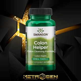 Swanson Colon Helper 60 caps на супер цена Добавки на растителна и билкова основа