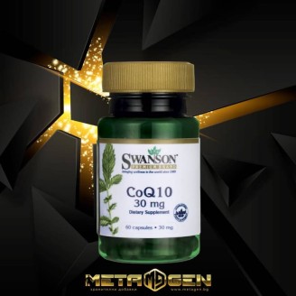 Swanson CoQ10 30 мг / 60 капсули на супер цена Коензим Q10