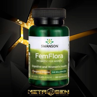 Swanson FemFlora Probiotic for Women / 60 капсули на супер цена Пробиотици
