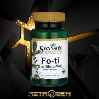 Swanson Fo-Ti 500 мг / 60 капсули на супер цена Хранителни добавки за черен дроб