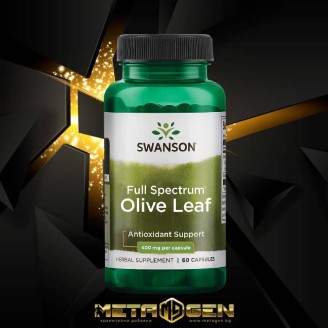 Swanson Full Spectrum Olive Leaf 400 mg / 60 caps на супер цена Добавки на растителна и билкова основа
