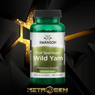 Swanson Full Spectrum Wild Yam, 400 mg / 60 caps на супер цена Добавки на растителна и билкова основа