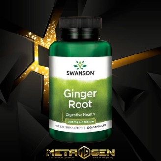 Swanson GInger Root 540 mg / 100 caps на супер цена Добавки на растителна и билкова основа