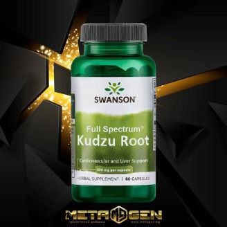 Swanson Kudzu Root 500 мг / 60 капсули на супер цена Хранителни добавки за черен дроб