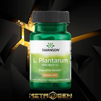 Swanson L. plantarum Inner Bowel Support 10 Billion CFU / 30 капсули на супер цена Пробиотици