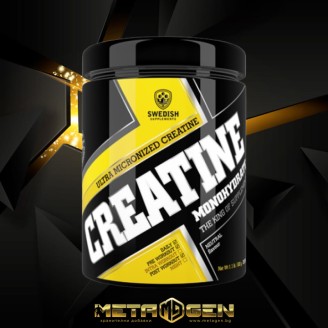 SWEDISH Supplements Creatine Monohydrate / Extra Micronized 500 гр / 100 Дози на супер цена Креатин Монохидрат