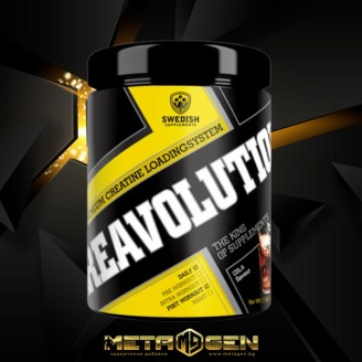 SWEDISH Supplements CREAVOLUTION Powder 500 гр / 55 Дози SWEDISH Supplements CREAVOLUTION Powder 500 гр / 55 Дози на супер цена Креатинови матрици