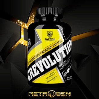 SWEDISH Supplements CREVOLUTION 200 капсули / 25 Дози SWEDISH Supplements CREVOLUTION 200 капсули / 25 Дози на супер цена Креатинови матрици