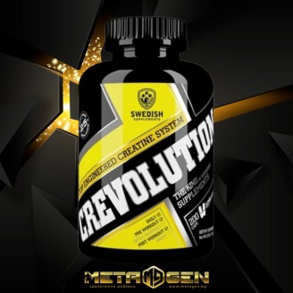 SWEDISH Supplements Crevolution Magnum / Watt's Up -150 капсули, 25 Дози SWEDISH Supplements Crevolution Magnum / Watt's Up -150 капсули, 25 Дози на супер цена Креатинови матрици