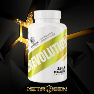 SWEDISH Supplements Crevolution Magnum / Watt's Up 150 капсули SWEDISH Supplements Crevolution Magnum / Watt's Up 150 капсули на супер цена Креатинови матрици