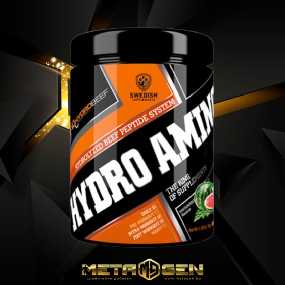 SWEDISH Supplements Hydro Amino Peptide 500 гр на изгодни цени SWEDISH Supplements Hydro Amino Peptide 500 гр на супер цена Комплексни аминокиселини