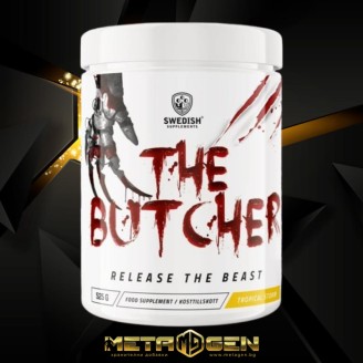 SWEDISH Supplements THE BUTCHER 525 гр / 25 Дози на супер цена Азотни бустери / напомпващи