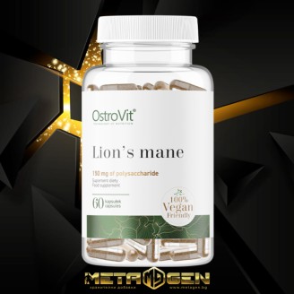 OstroVit  Lion's Mane 500 mg / Vege / 60 Caps на супер цена Добавки на растителна и билкова основа