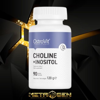 OstroVit Choline + Inositol / 90 таблетки на супер цена Хранителни добавки за черен дроб