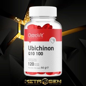 OstroVit CoQ10 / Ubichinon 100 мг / 120 Гел капсули / 120 Дози на супер цена Коензим Q10