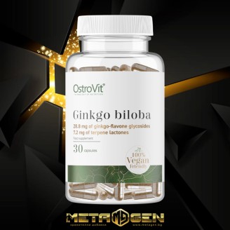 OstroVit Ginkgo Biloba 120 мг / Vege 120 капсули на супер цена Добавки на растителна и билкова основа