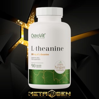 OstroVit L-Theanine 200 мг / 90 капсули Vege на супер цена В свободна форма